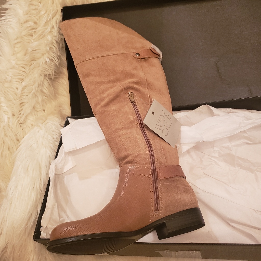 Naturalizer January Wc Oatmeal Knee High Boots